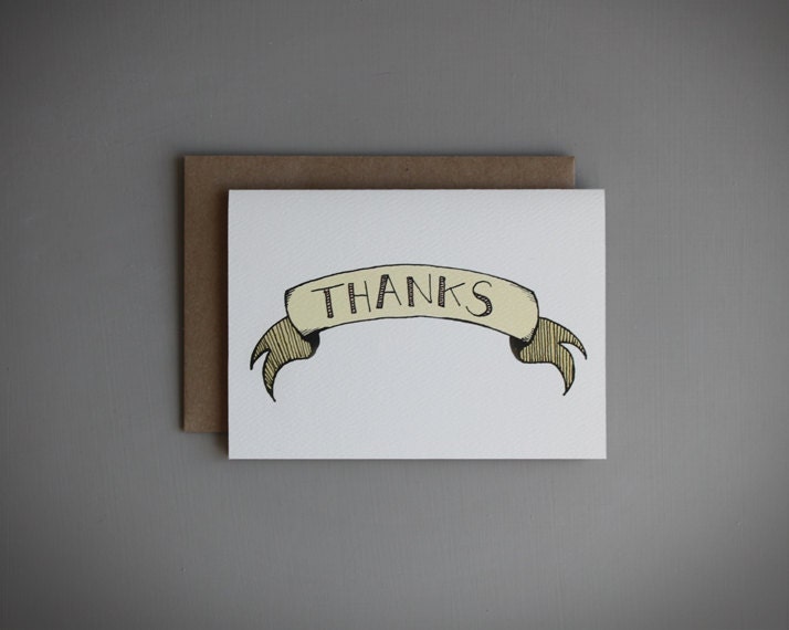Wedding stationery Thank you card. 100 note cards . modern  notecard. custom color . banner . personalized wedding stationery .