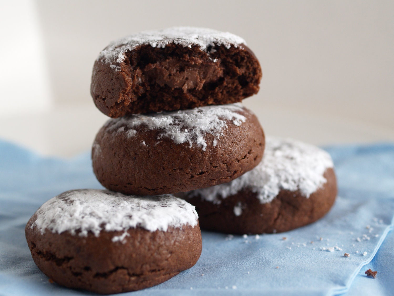 Cookie BOMBS, choc hazel cookie surprises