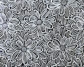 100" long......Vintage Japanese indigo cotton kimono fabric