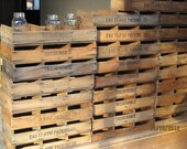 Blackberry Crates- Old wood crates-Wedding decor,Rustic Woodshelf, Cupcake Stand, Candy Bar, Holiday Centerpiece, Serving Tray