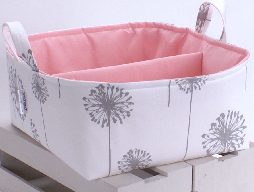 LG Diaper Caddy - Storage Bin Basket Container Organizer - Reserved for Cristen
