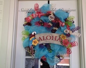 Tropical Aloha wreath