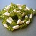 Freshwater Pearl and Peridot Necklace, Free Shipping to EU, US, CAN