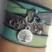 Tree of Life Silk Wrap Bracelet Om Jewelry Yoga Namaste Mother Nature Earthy Necklace Unique Christmas Gift For Her Under 50 Item S91