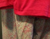 Little girls pajama panjts and top size 4