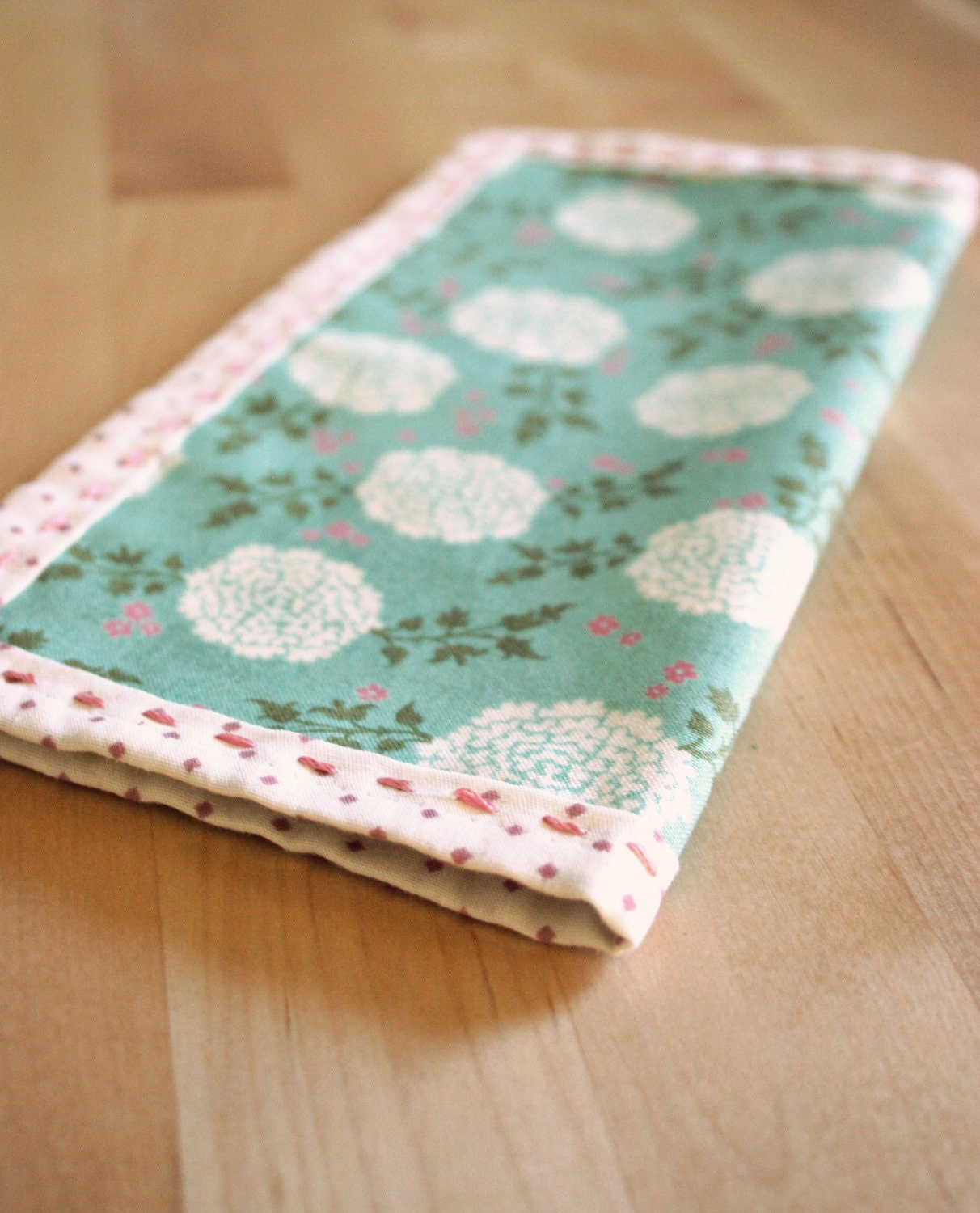 Cloth Napkins in Delightful Turquoise - Tea or Cocktail Size