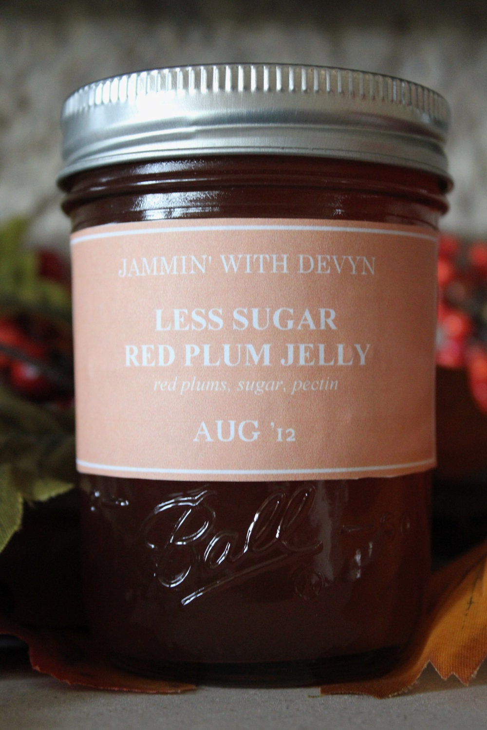 Red Plum Jelly