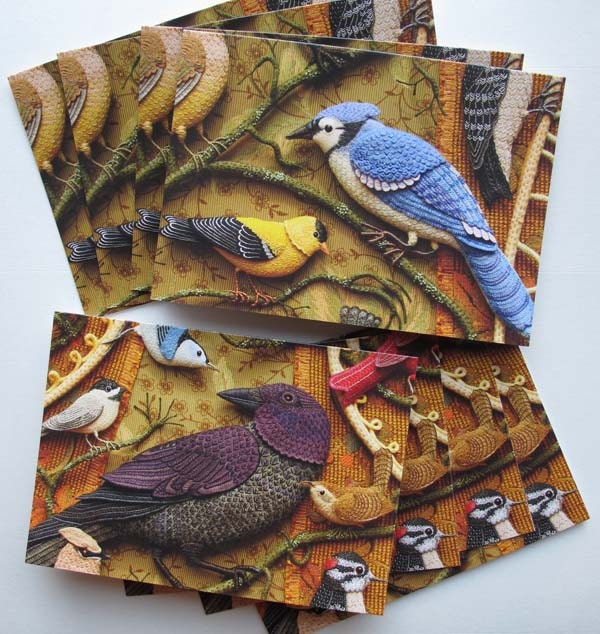 Birds of Beebe Woods set of 8 note cards