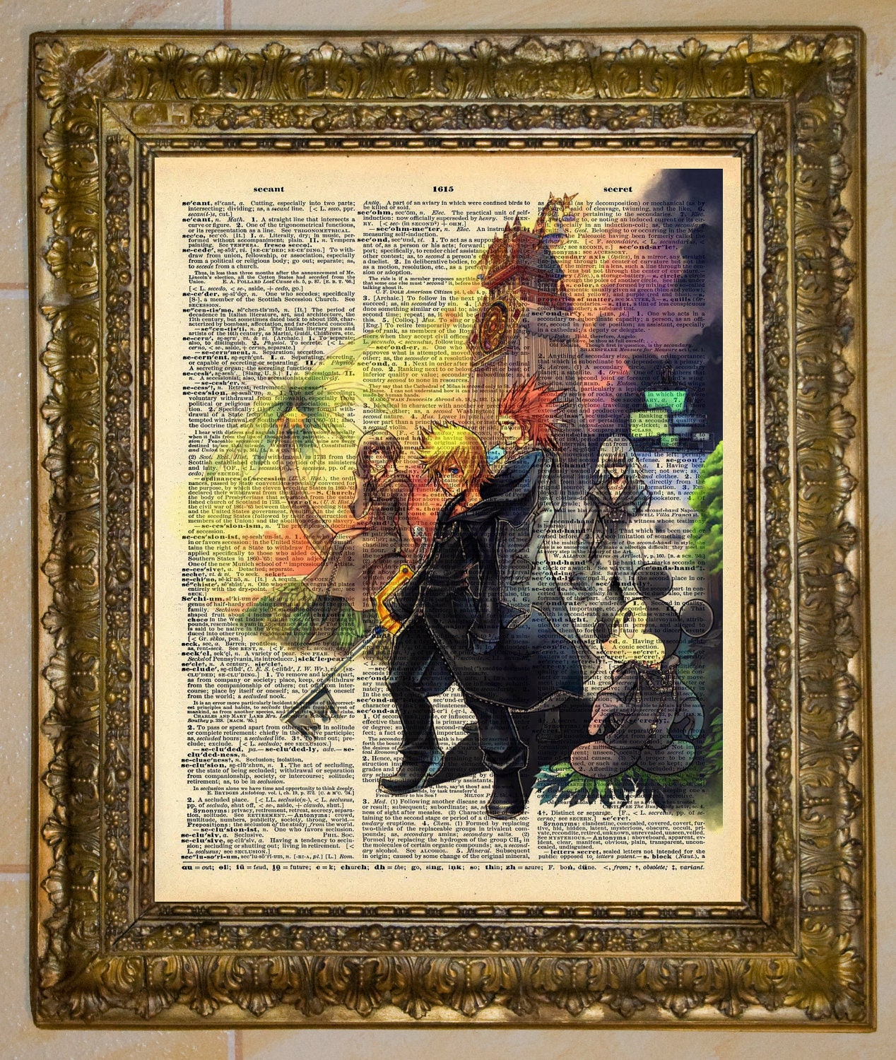 Kingdom Hearts Dictionary Art