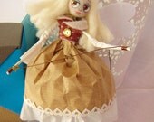 Miniature angel art doll