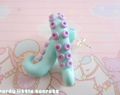 Pastel Octopus Tentacle Earrings - NerdyLittleSecrets