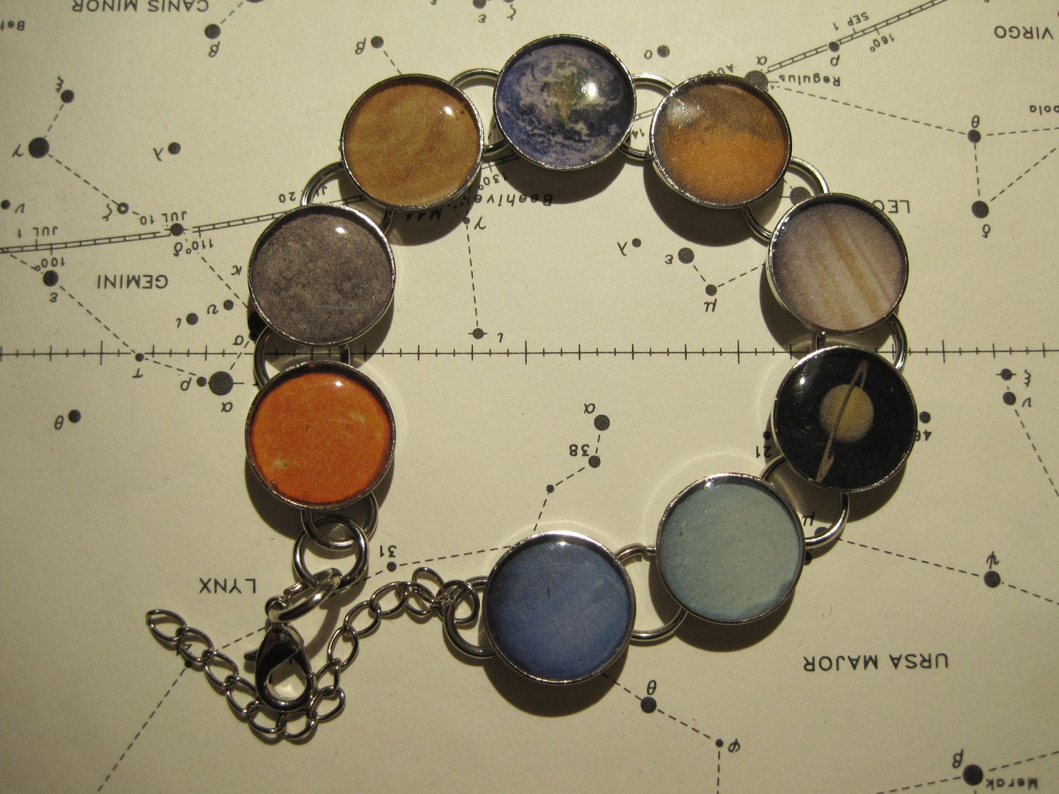 Solar System Bracelet