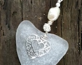 Sea Glass Wedding Necklace