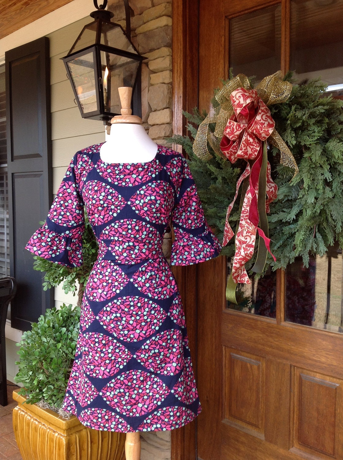 NEW- Pendleton Dress, available in any fabric and size