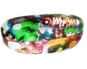 Hulk, Captain America, Iron Man - Hard Eyeglass Sunglasses Glasses Case - Custom - Marvel Avengers