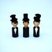 Twenties Ladies Figures Twenties German Gnome Ornaments Wooden Erzgebirge Dolls Folk Doll