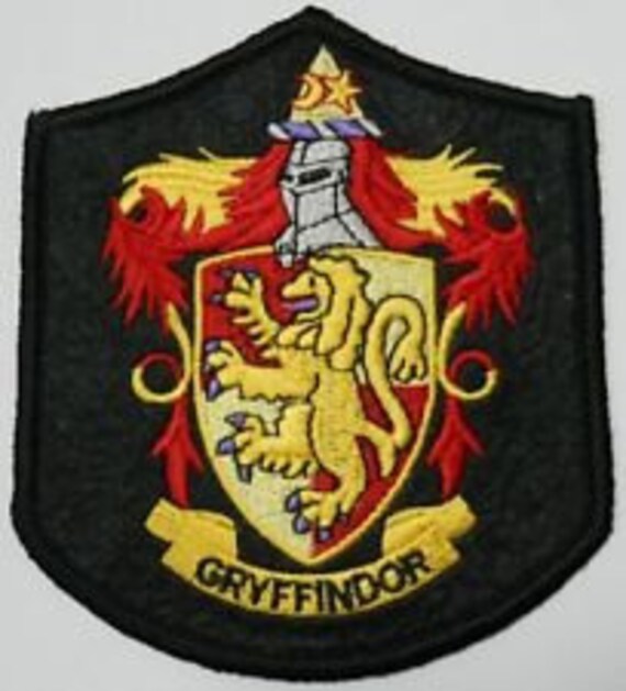 Gryffindor Crest Iron On Patch