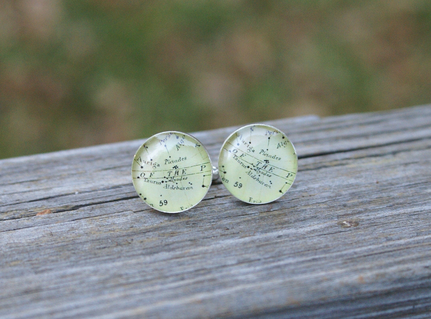 Moon Wedding Cufflinks I Love You To The Moon And Back Vintage Moon Map Groom Wedding Party Groomsmen Anniversary Husband Resin
