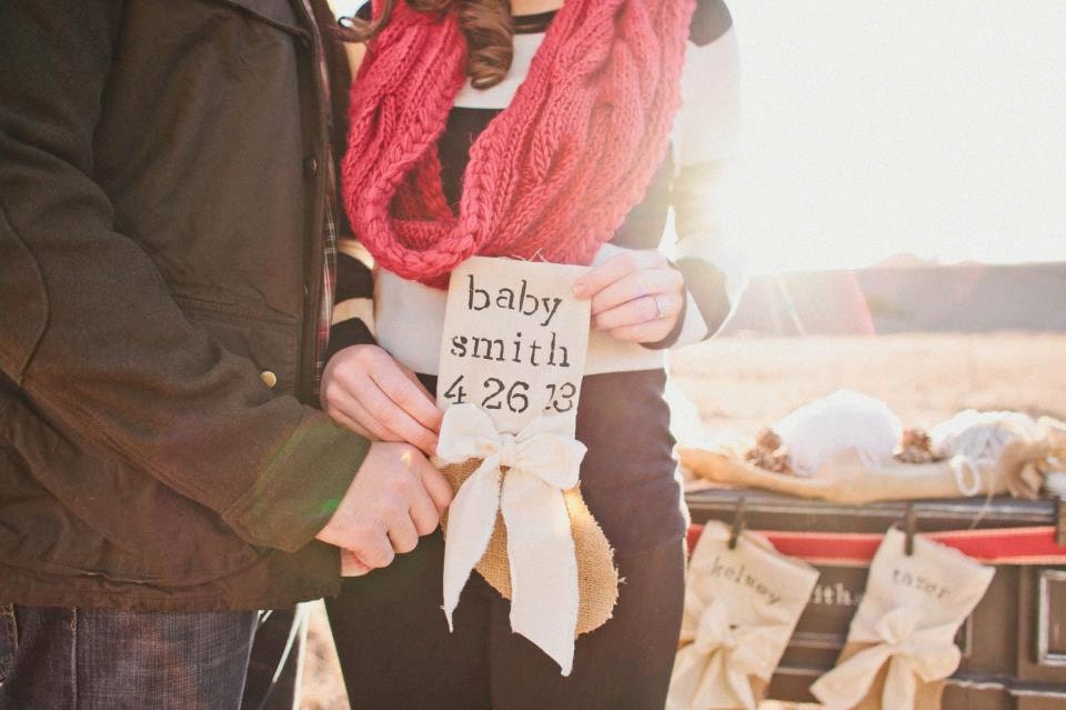 Customizable Burlap Stockings
