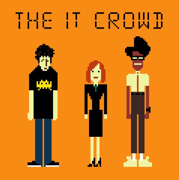 The IT Crowd Cross-Stitch Pattern