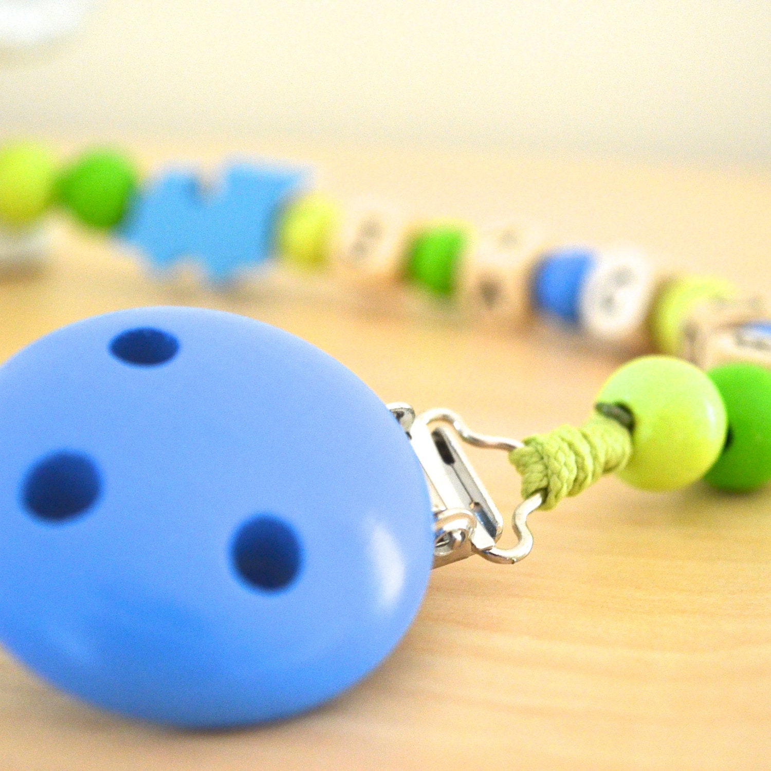 baby pacifier clip, personalized name pacifier clip, beaded pacifier clip, pacifier holder, custom pacifier clip, boyl pacifier clip
