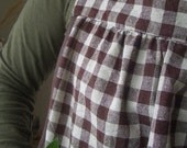20%off gingham check apron(original 28.00)