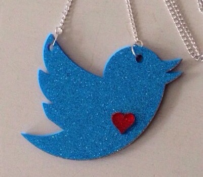 Shimmer Bird Necklace