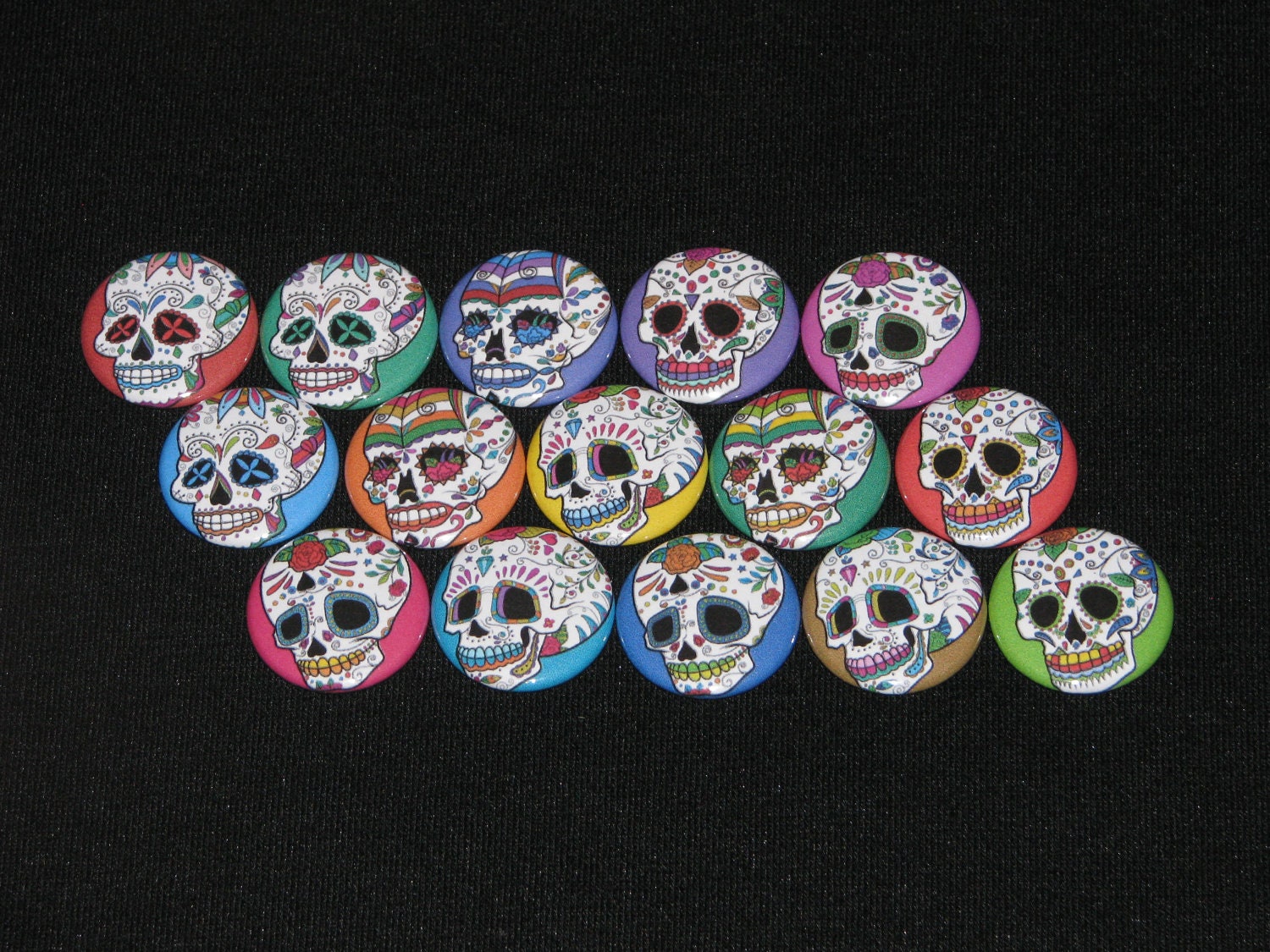 Colorful Sugar Skull