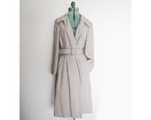 1950's swing coat in oatmeal size 10 by Dynasty mad men mod style jacket