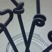 Black Super Bendy straws make shapes knots, 50 pcs, elegant but fun wedding idea, halloween, w/ cupcake ring pick, milk bottle, other colors