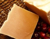 Cranberry Tea, Homemade Soap, Vegan, Handcrafted, Spicy