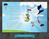 Custom Designed Army Theme Pregnancy or New Baby Announcement - Digital File
