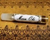 Botanical Perfume Oil, Tall Sample Size, .045oz. Maru Obi- Peppered Rose, Melissa, Ginger & Mandarin.