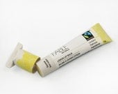 organic lip balm - compostable tube - vegan lemon flavor