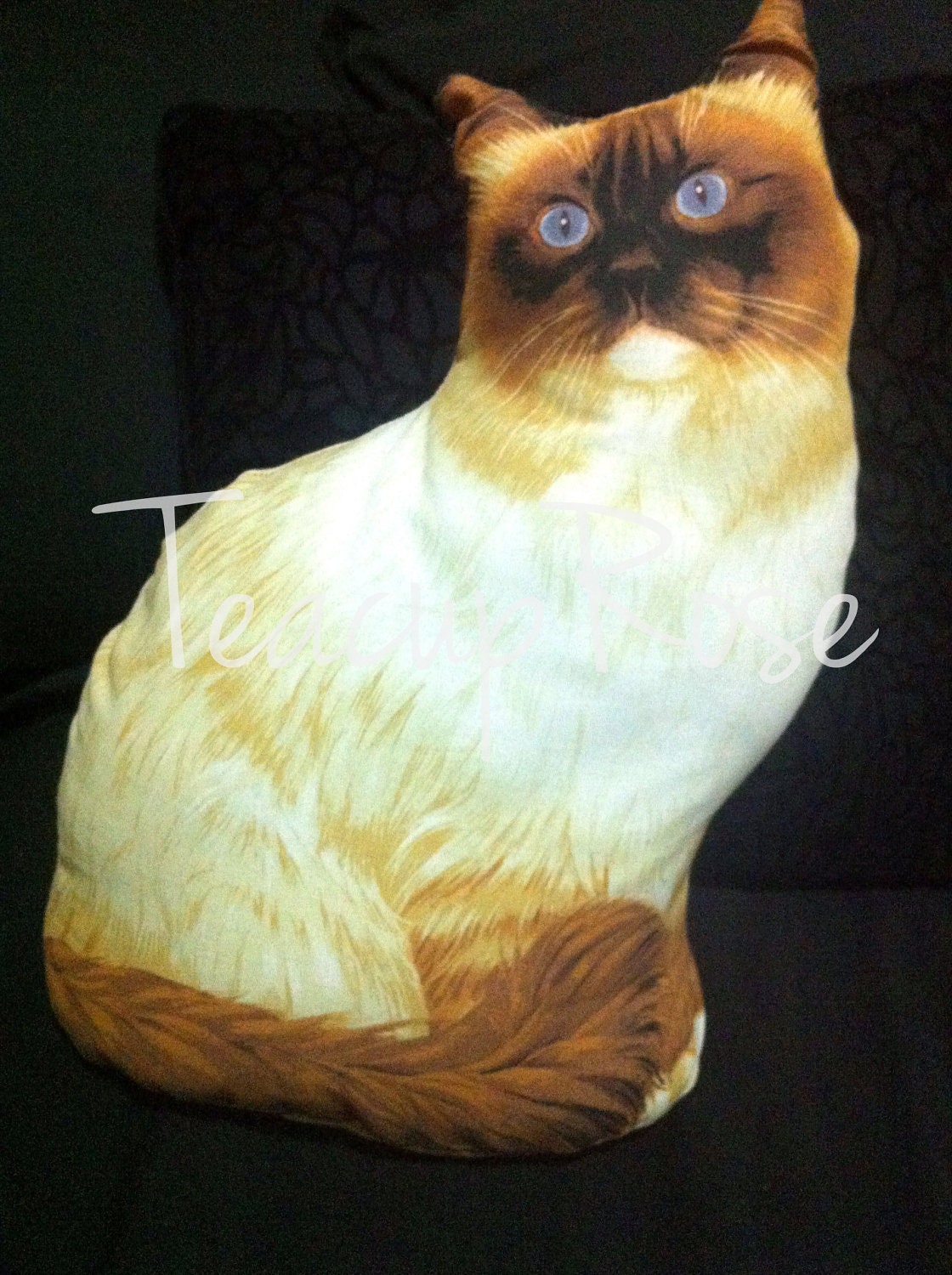 Ruby Ragdoll Kitty Cat Cushion