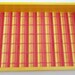 Spring, Summer 13"X19" Country Sunshine Yellow, Hand Painted, Wooden Serving Tray with Removable Bamboo Liner
