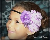 One of a kind Exquisite Bridal Inspired Najorie Headband Fascinator - Perfect for Photos, Baby, Wedding, Bridal Party, Prom