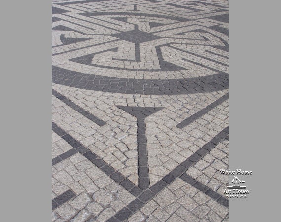 Maze at Vigeland Sculpture Park - Oslo, Norway - Travel Photograph / multiple sizes & canvas wraps available