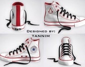 Custom Assassin's Creed Converse Chucks