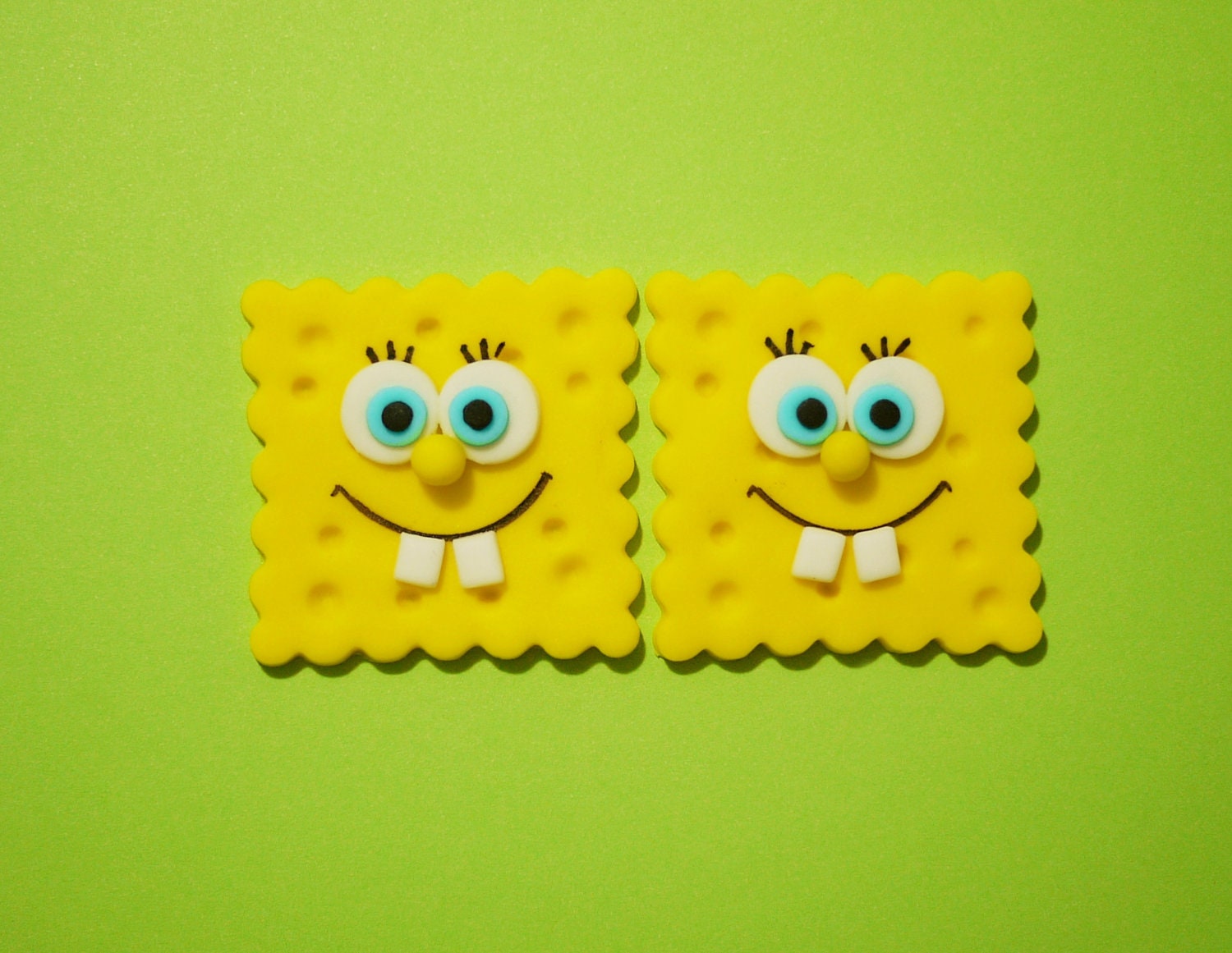 Spongebob Cupcake Ring Toppers Hawaii Dermatology