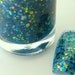 Fantasea: hand mixed glitter nail polish Full size .5 oz. Coco Allure