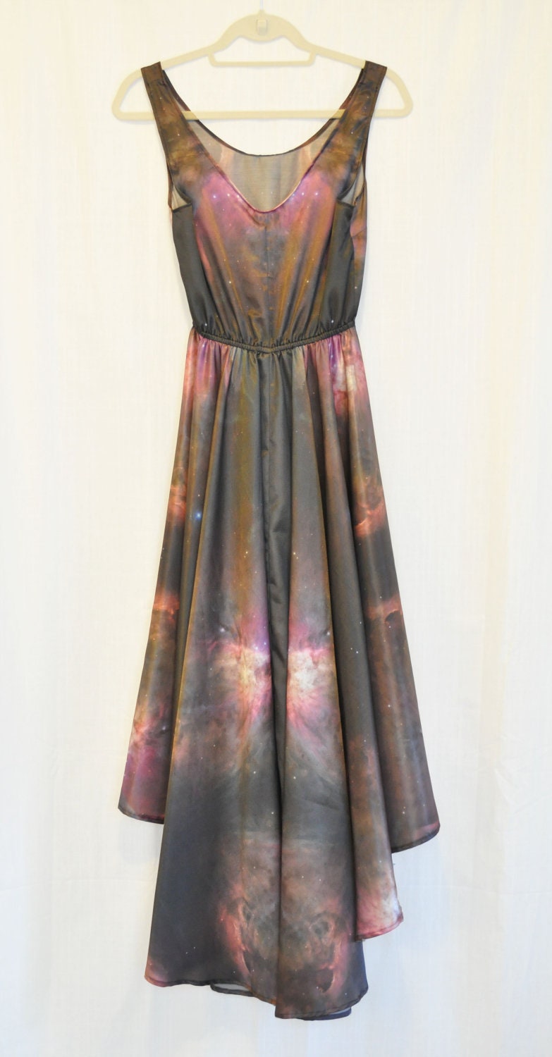 Australe - Asymmetrical Galaxy Dress