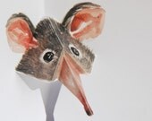 Shrew 3D Pop-up Card - Handmade