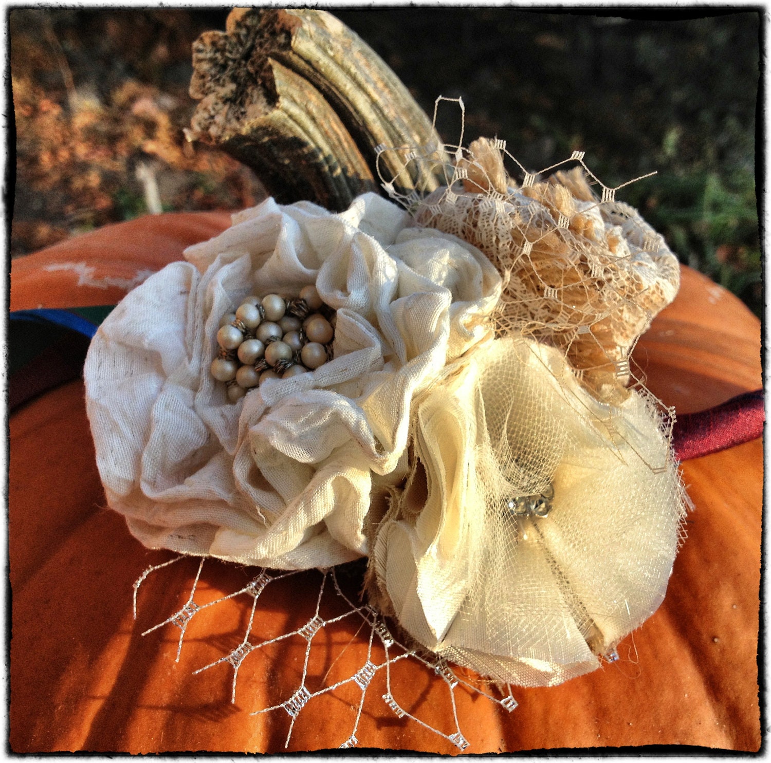 Vintage Fabric Corsage