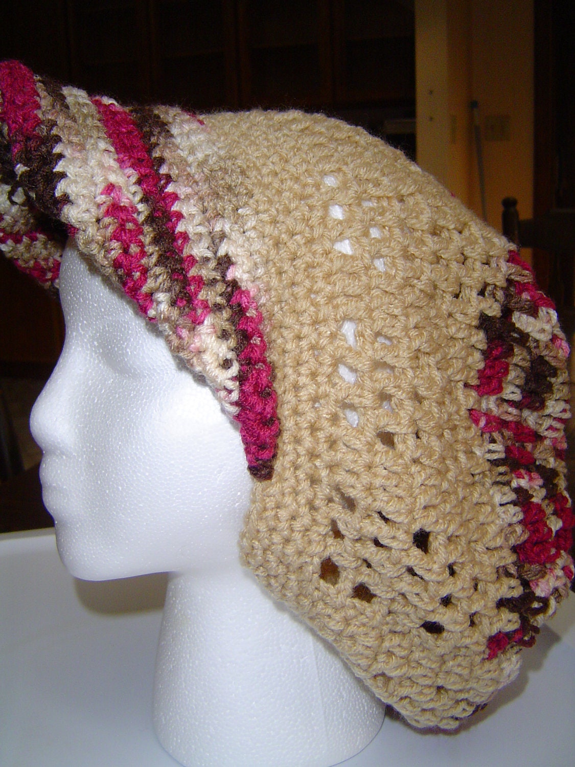 Rasta Style Brimmed Hat