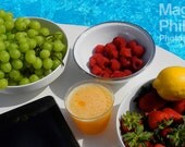 Pool still life with Lemon