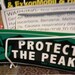 Protect the Peaks Sticker and Patch Combo
