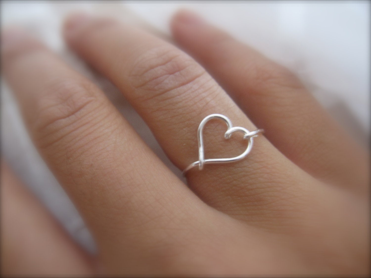 Gift - Silver Heart Ring