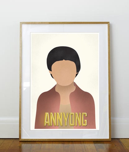 Arrested Development Annyong A3 or to fit Ikea Ribba Frame 390 x 290mm