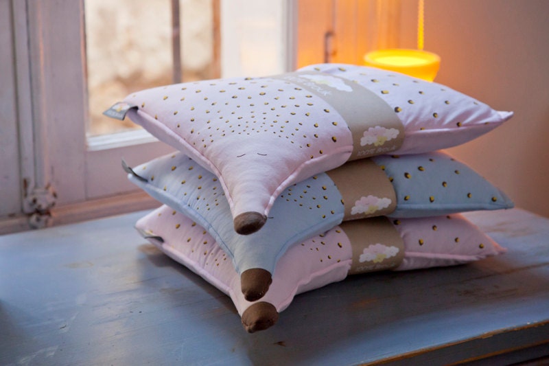 eco friendly baby/ child pillow, OLIVIER PILLOW by Brouksisters